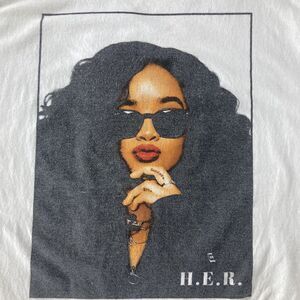 Band Tee H.E.R. Graphic T-Shirt XL R&B Gabi Wilson Streetwear